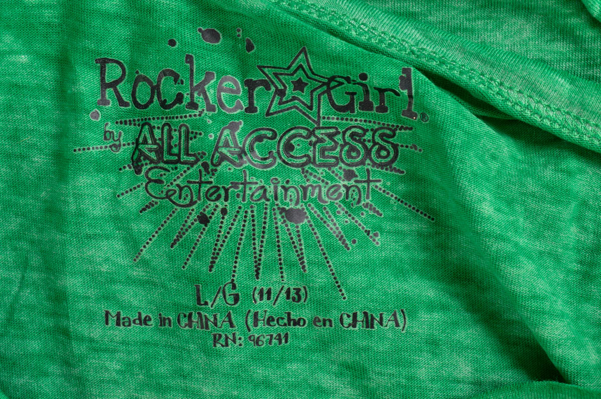 Koszulka dla dziewczynki - Rocker Girl by ALL ACCESS - 2