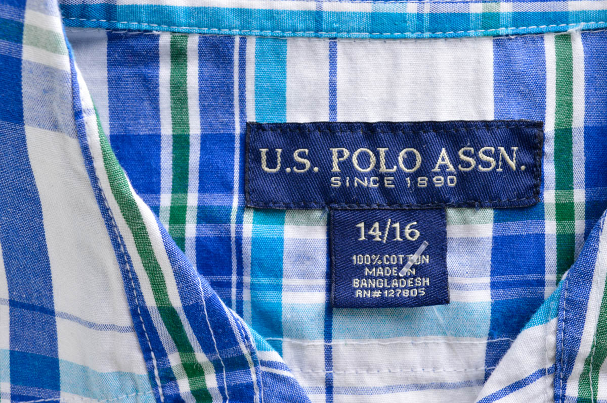 Риза за момче - U.S. Polo ASSN. - 2
