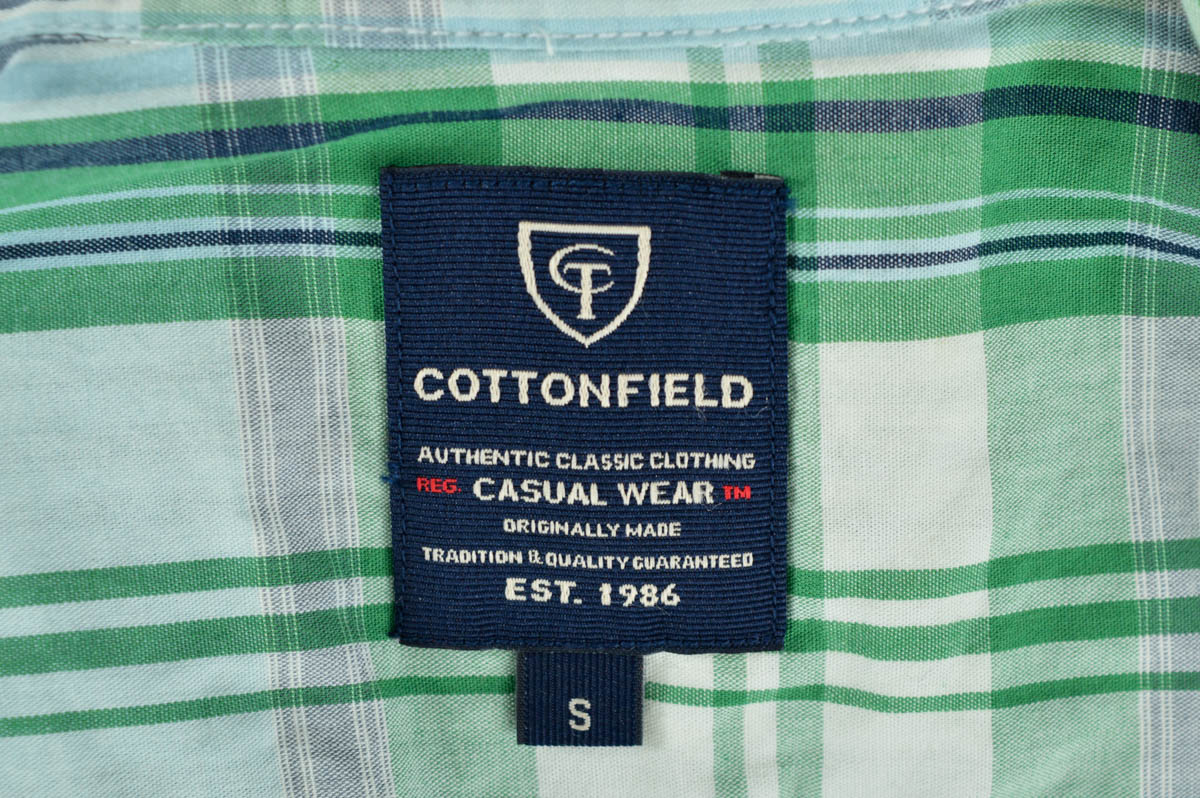 Ανδρικό πουκάμισο - COTTONFIELD - 2