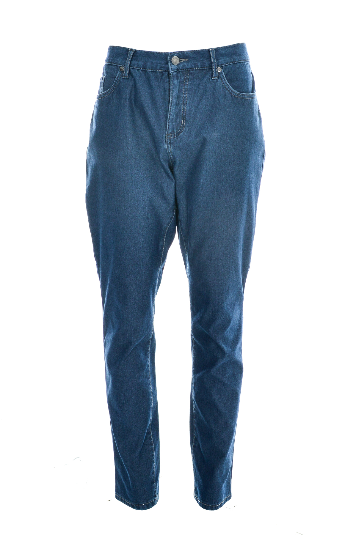 Bonprix Collection Jeans met rechte pijpen bruin casual uitstraling Mode Spijkerbroeken Jeans met rechte pijpen b.p.c 