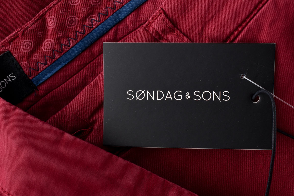 Męskie spodnie - SONDAG & SONS - 2