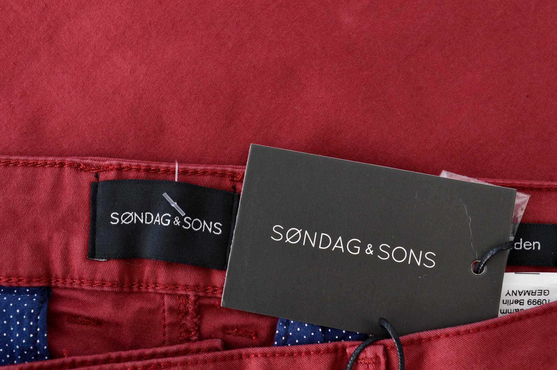 Męskie spodnie - SONDAG & SONS - 2