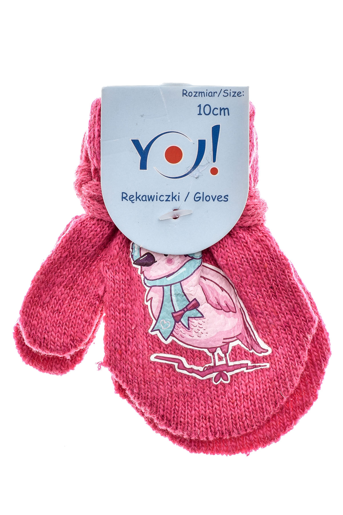 Rękawiczki dziecięce dla dziewczynki - YO! club - 0