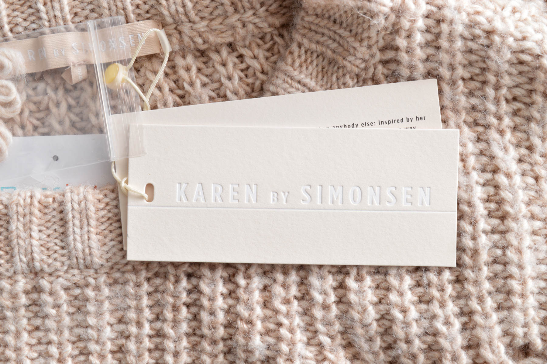 Sweter damski - KAREN BY SIMONSEN - 2