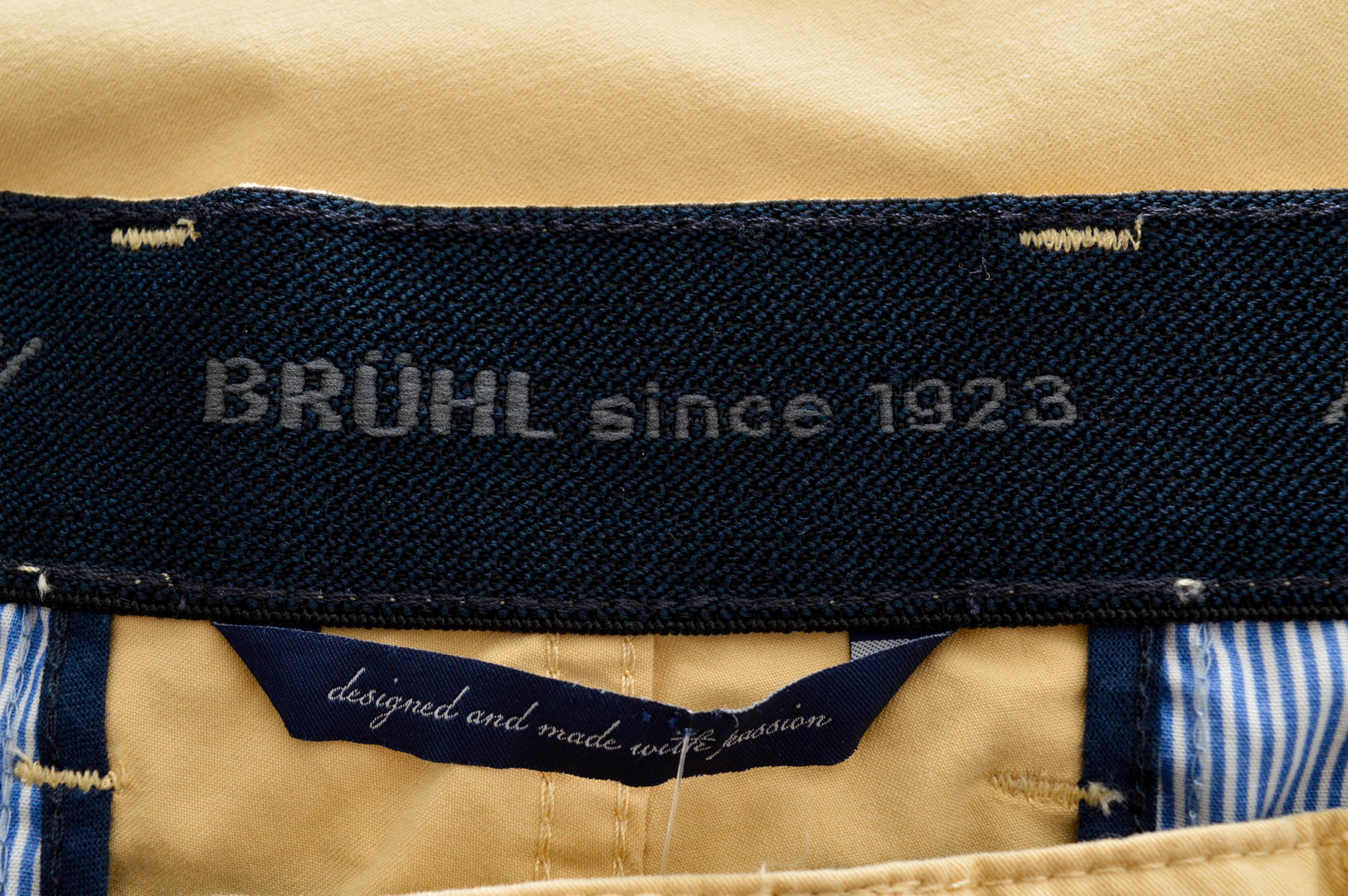 Męskie spodnie - BRUHL - 2