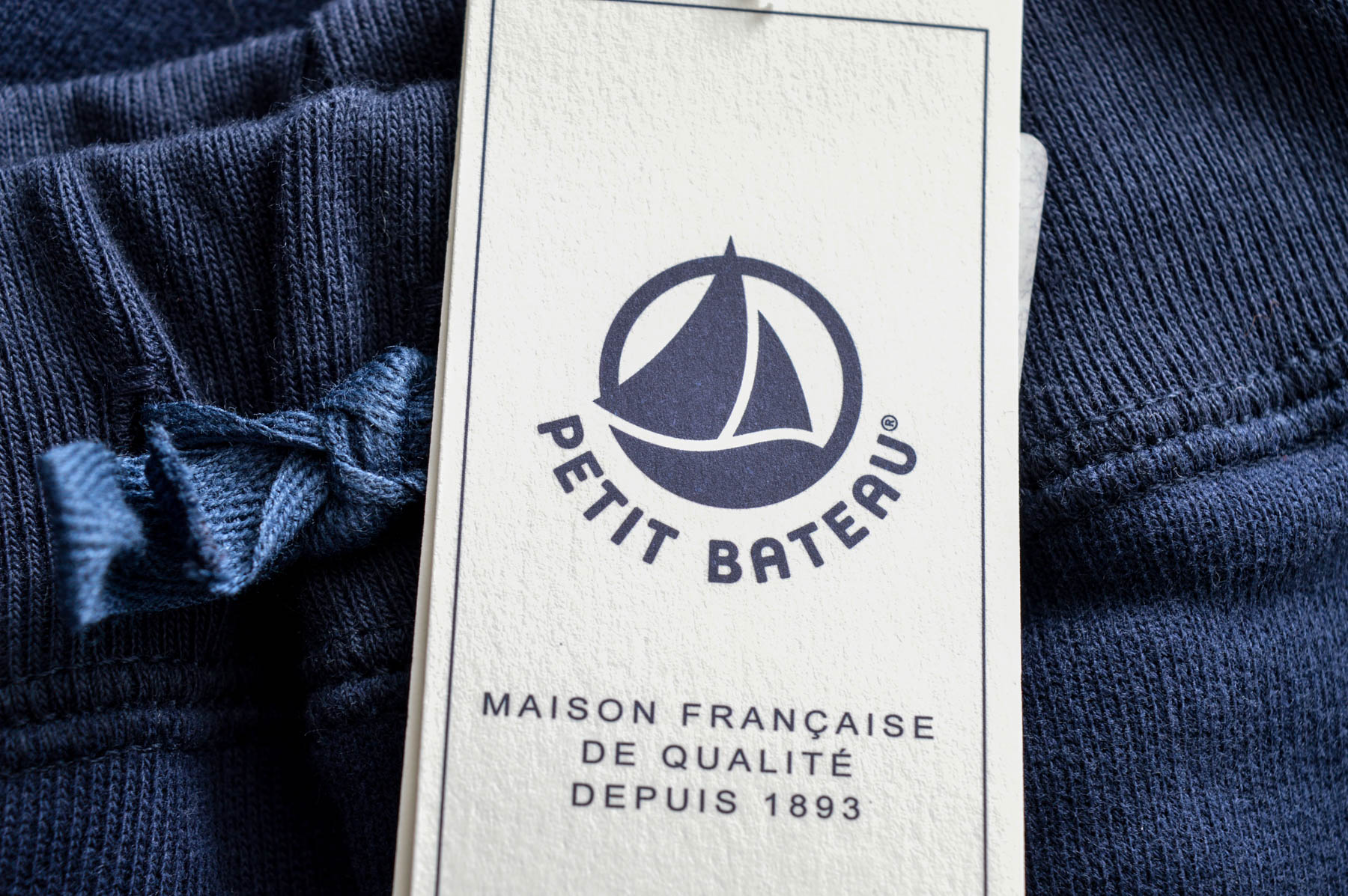 Spodnie niemowlęce dla chłopca - Petit Bateau - 2