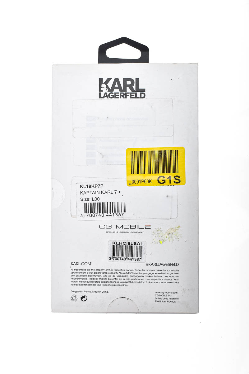 Husă pentru telefon - iPhone 8 Plus - KARL LAGERFELD - 1