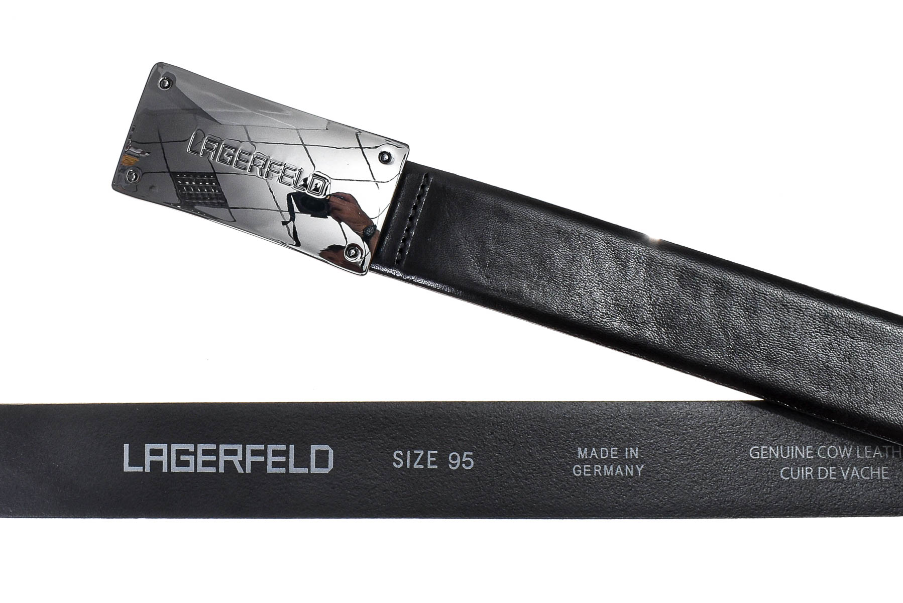 Men's belt - LAGERFELD - 2