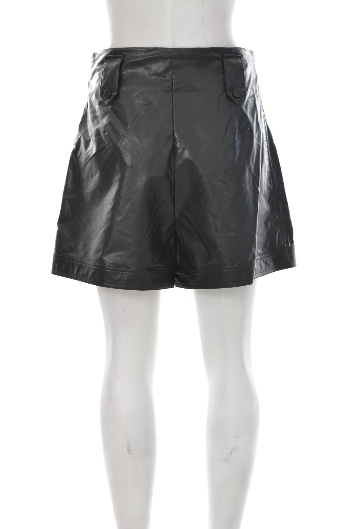 Women's Leather Shorts - TWINSET - 1