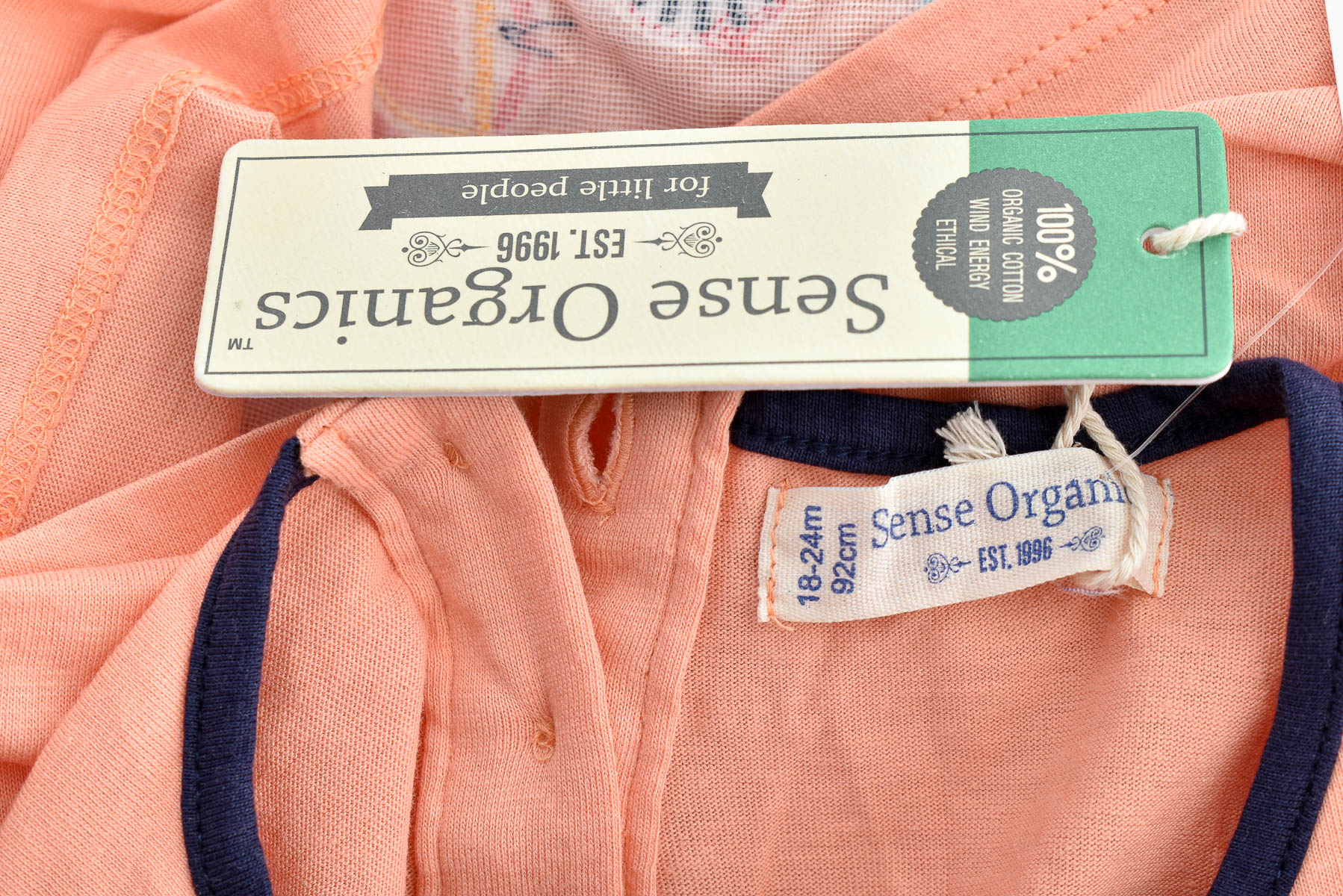 Koszulka niemowlęca dla dziewczynki - Sense Organics - 2
