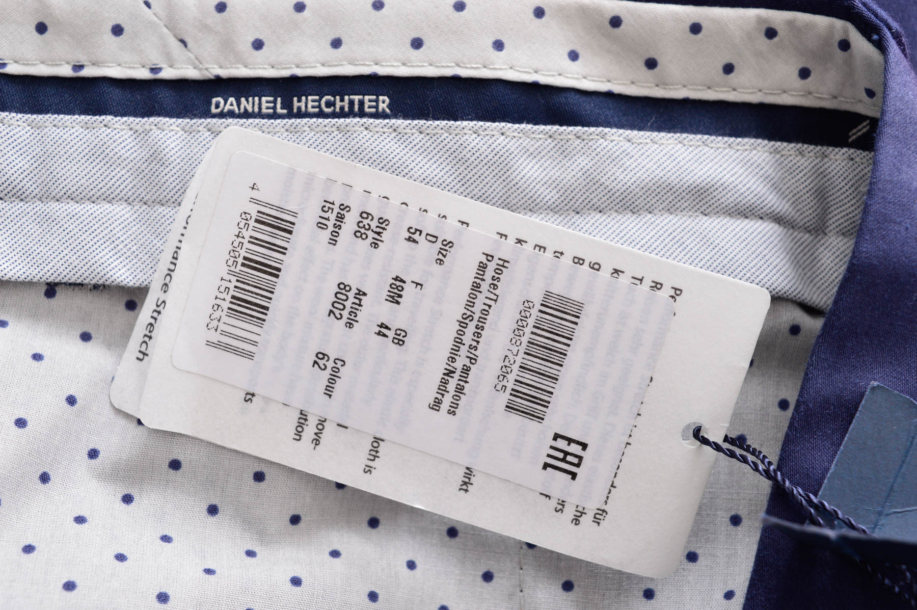 Męskie spodnie - Daniel Hechter - 2