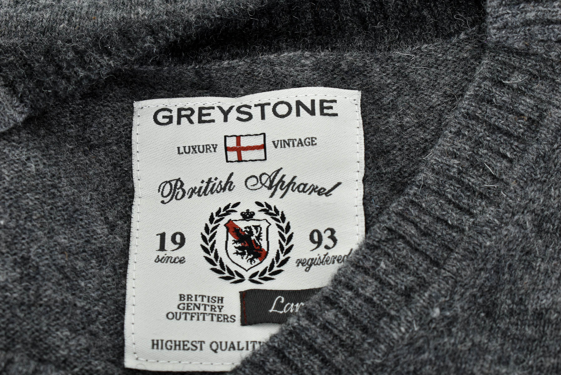 Мъжки пуловер - Greystone - 2