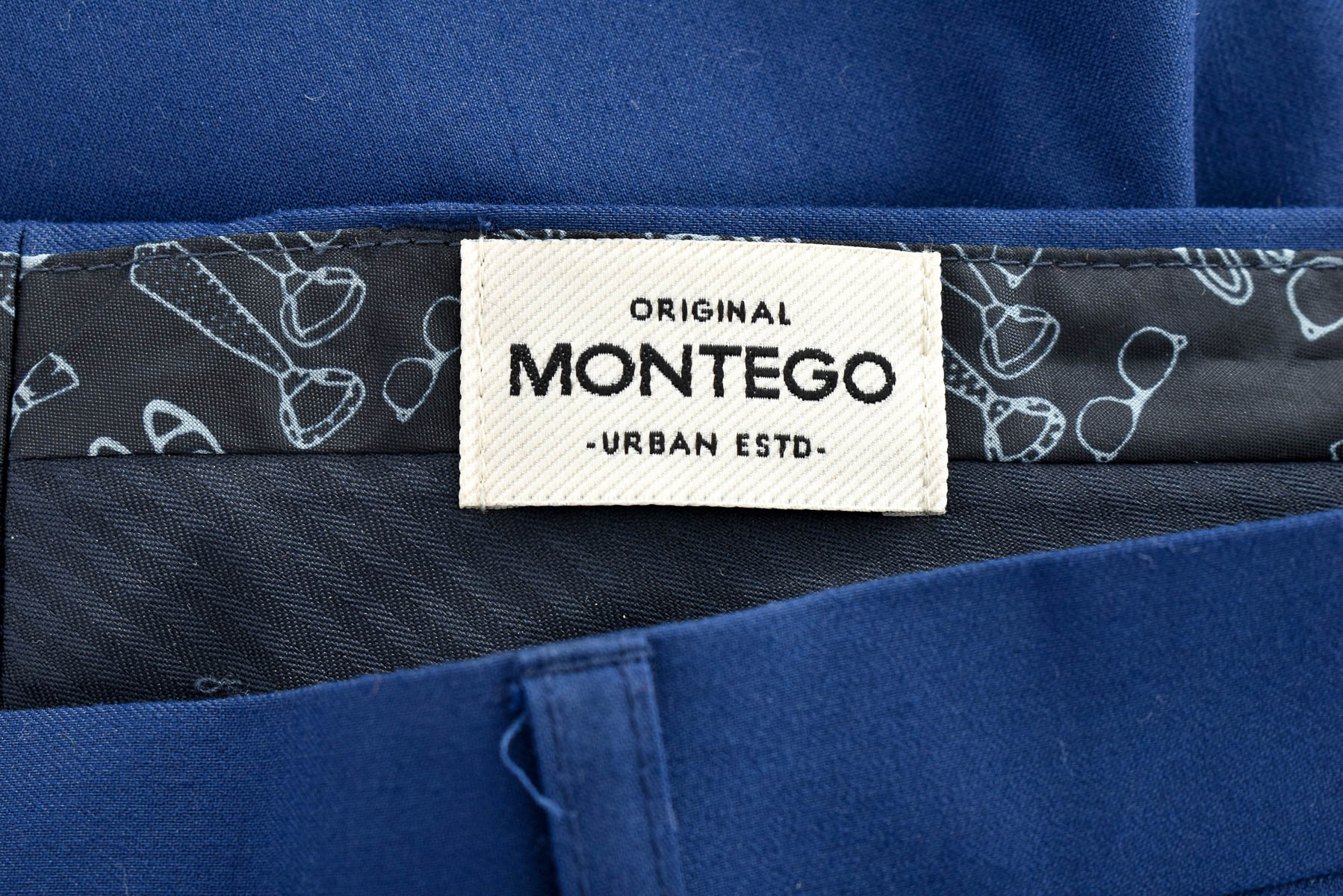 Męskie spodnie - MONTEGO - 2
