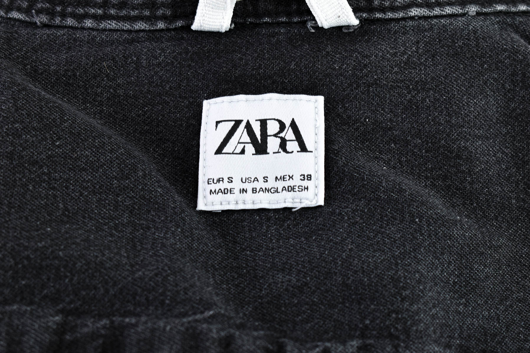 Мъжка дънкова риза - ZARA - 2