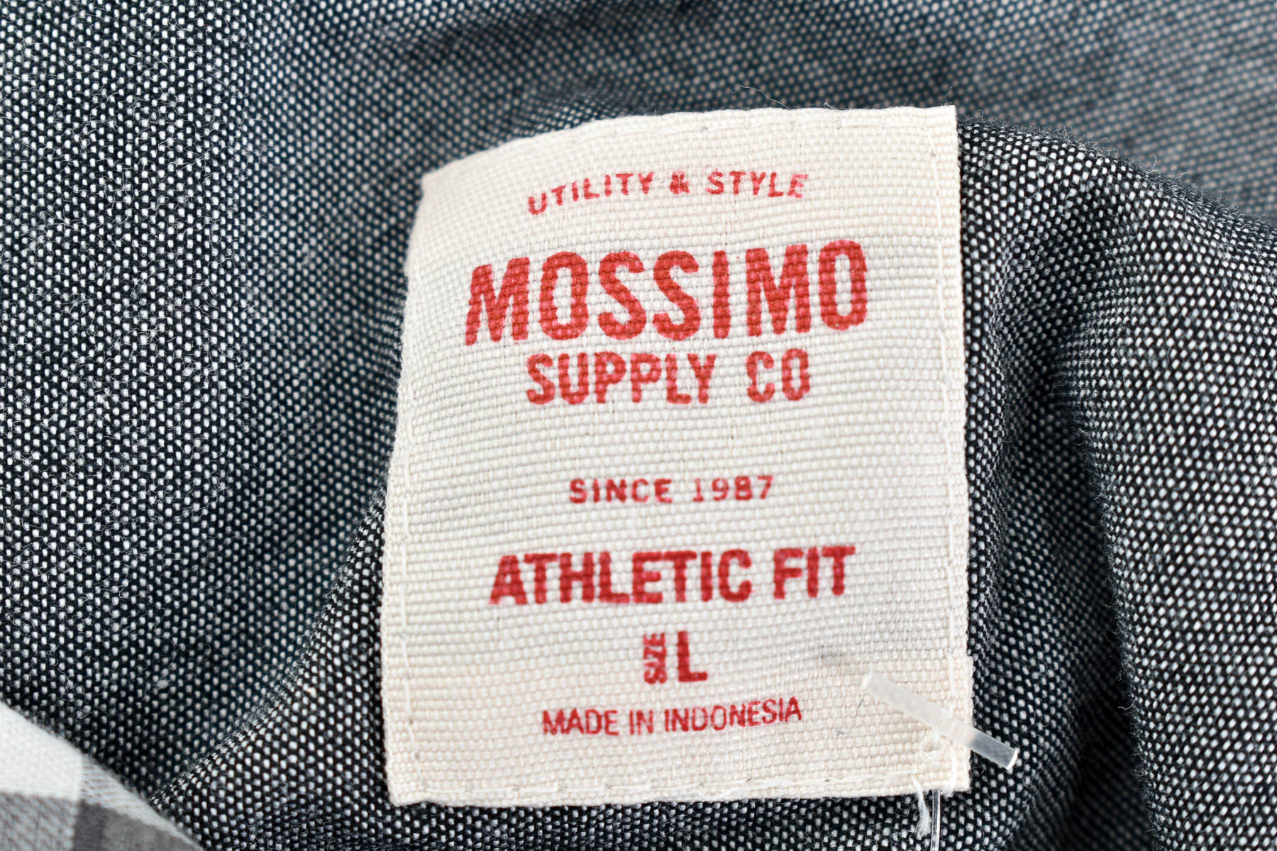 Мъжка риза - MOSSIMO SUPPLY CO - 2