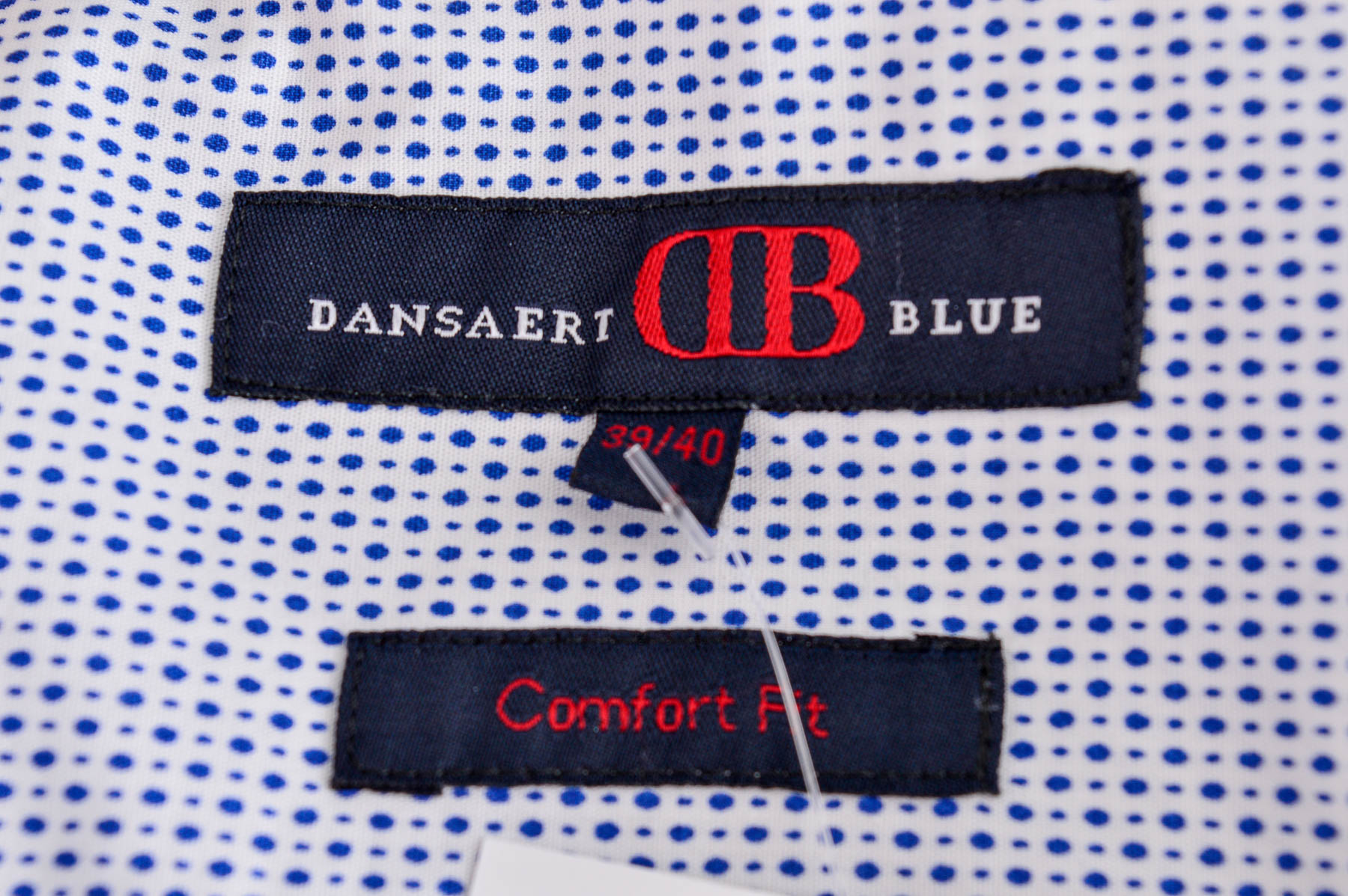 Ανδρικό πουκάμισο - DANSAERT BLUE - 2