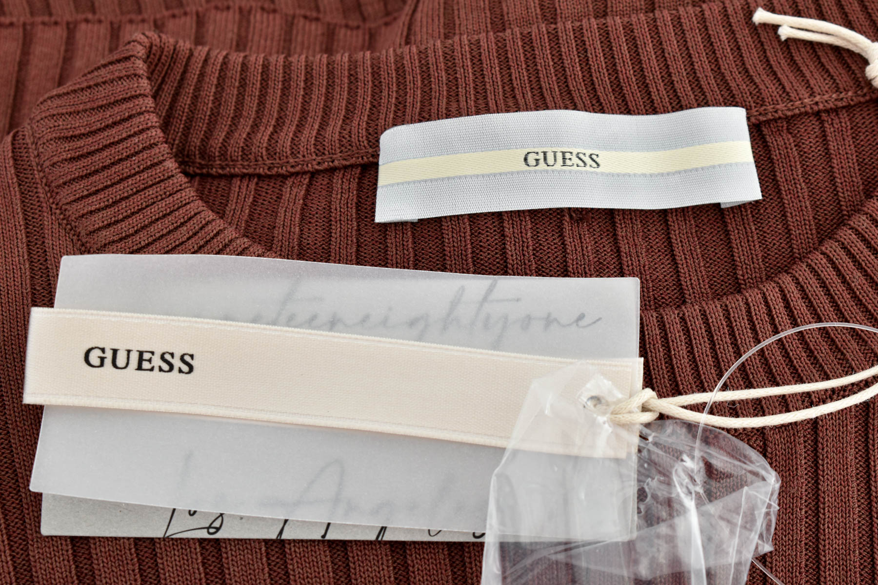 Дамски пуловер - GUESS - 2