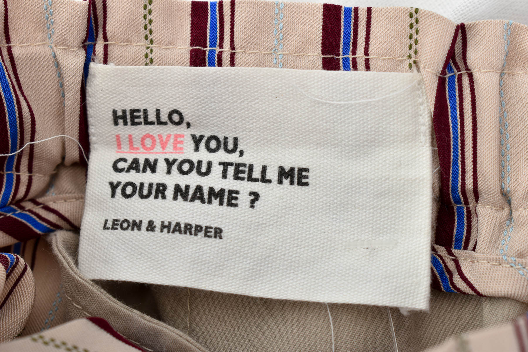 Spodnie damskie - Leon & Harper - 2
