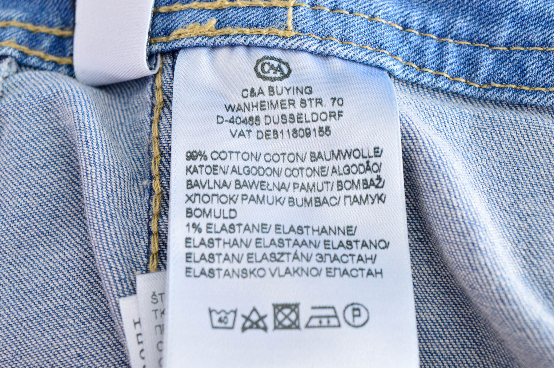 Spódnica jeansowa - C&A - 2