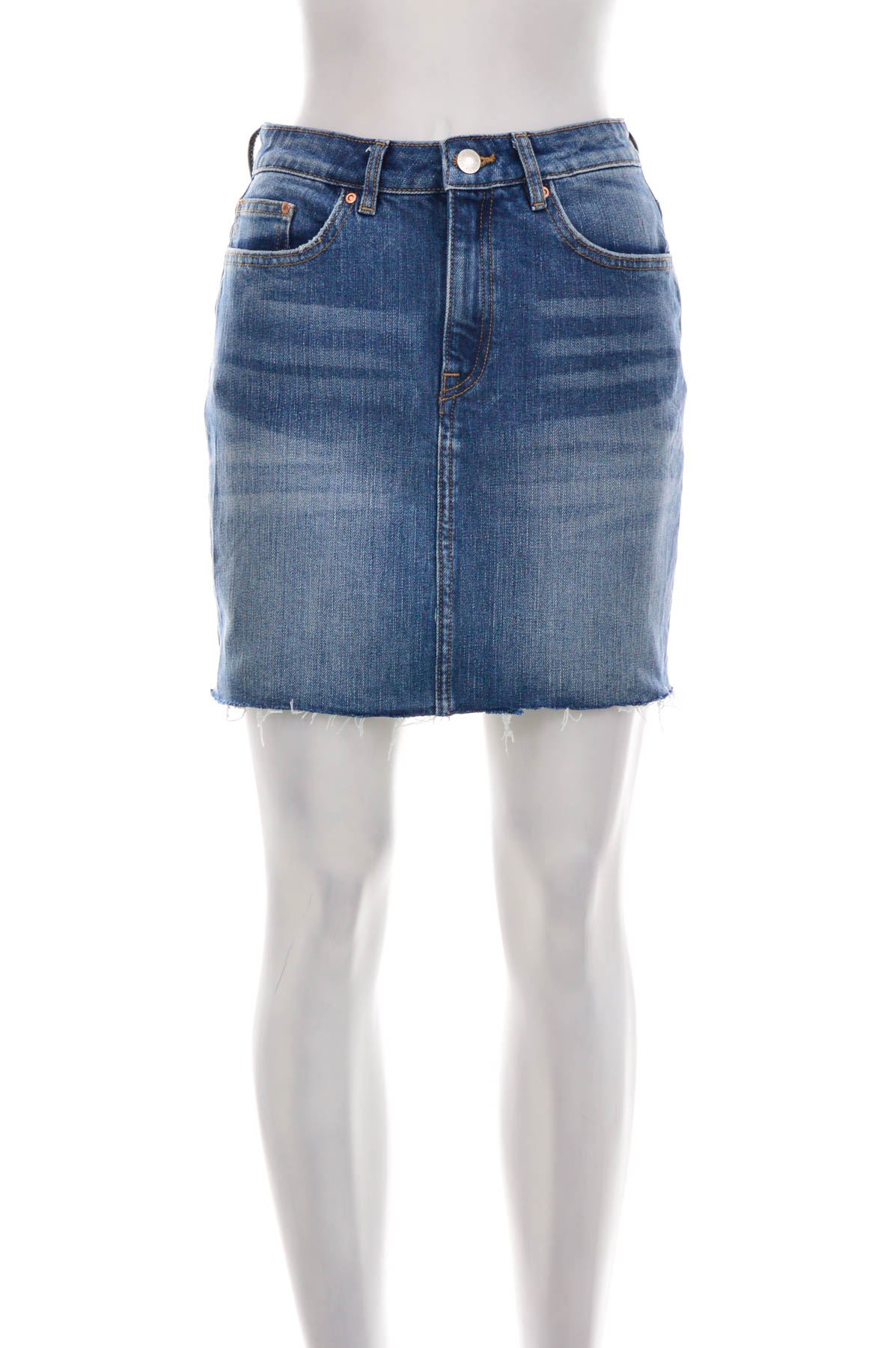 Spódnica jeansowa - H&M - 0