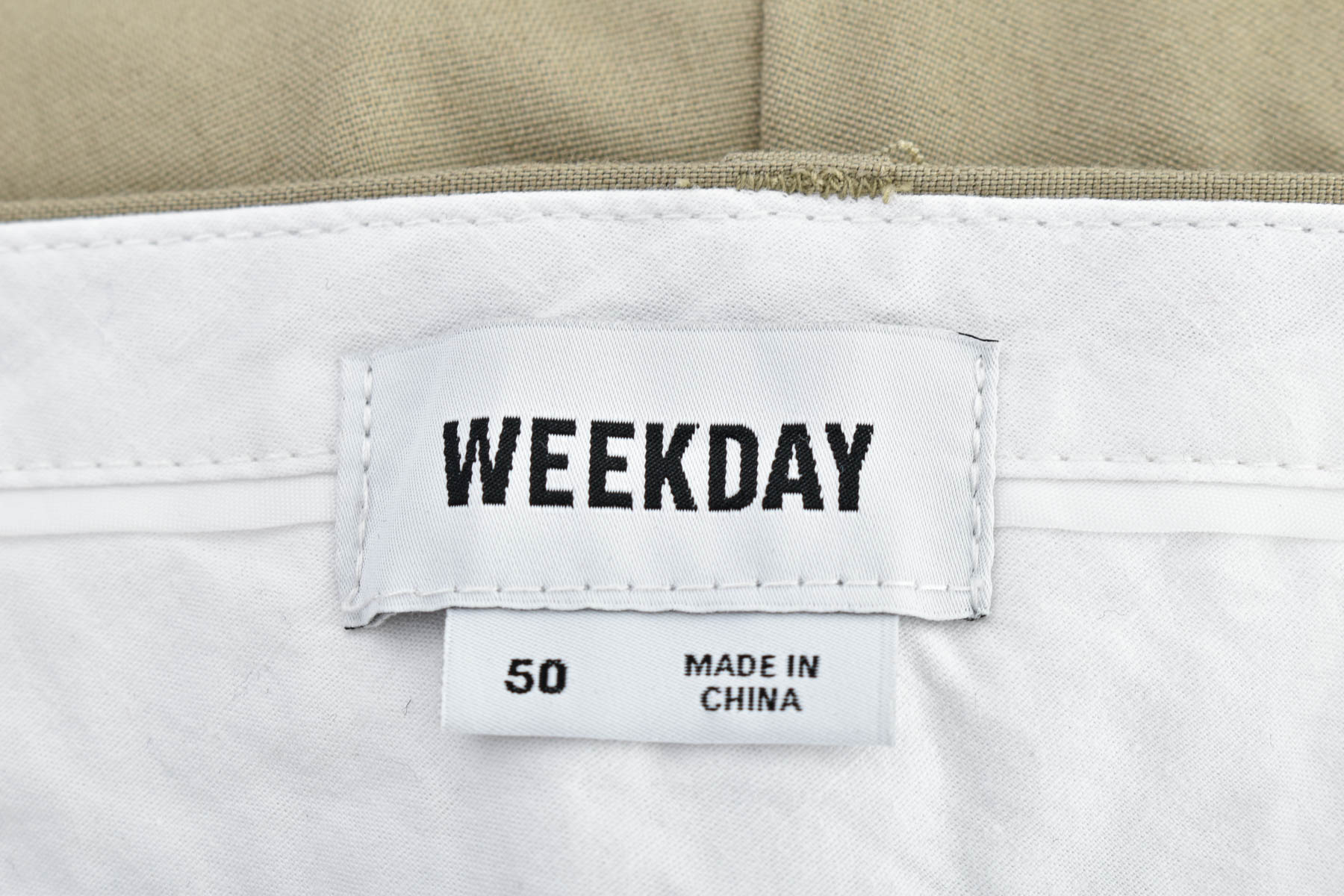 Męskie spodnie - WEEKDAY - 2