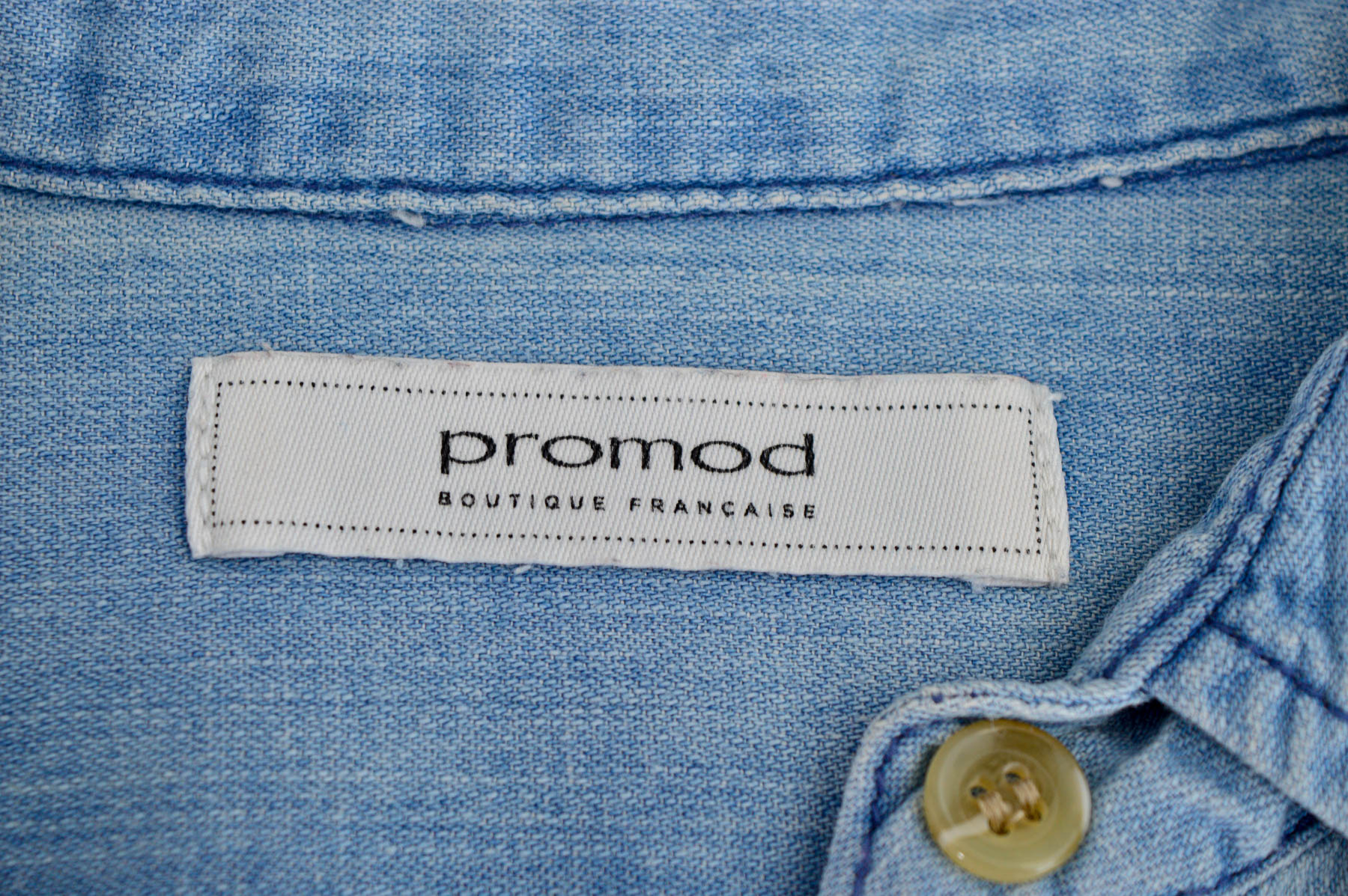 Дамска дънкова риза - Promod - 2