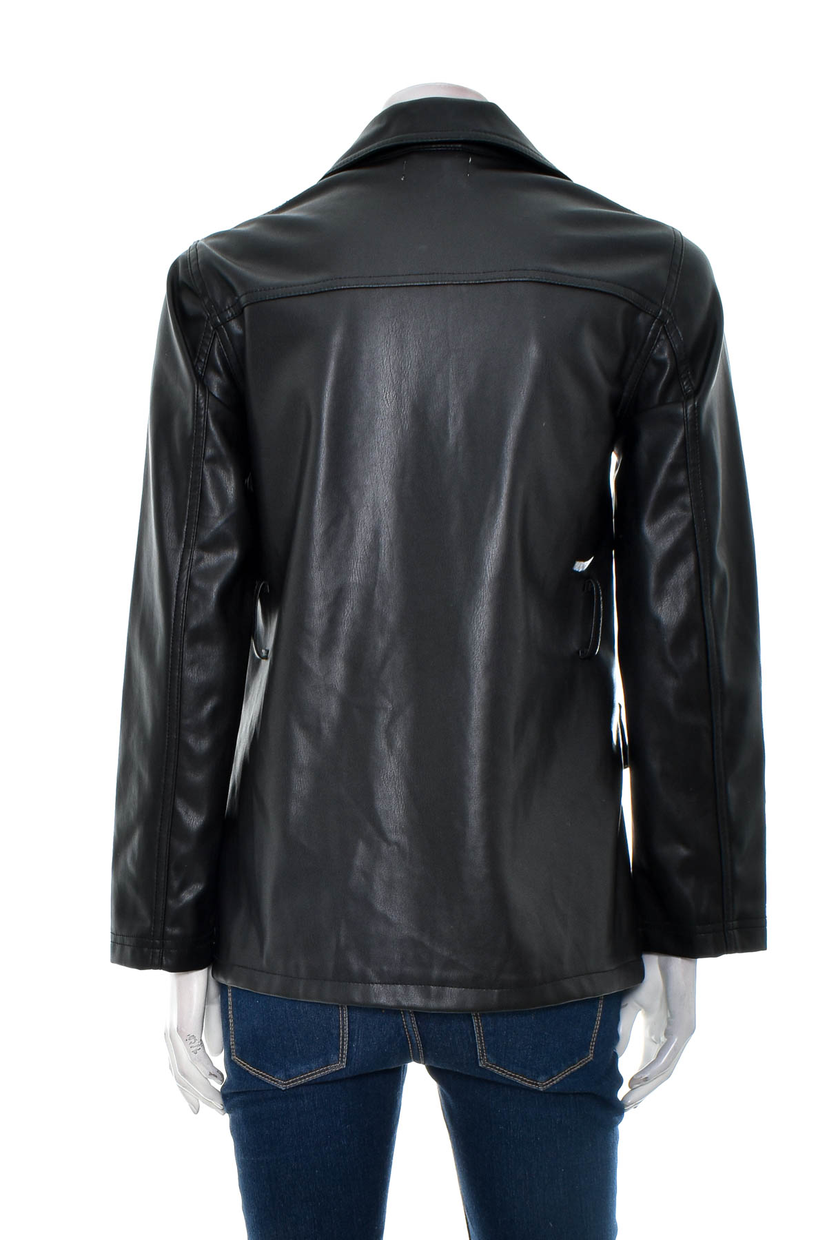 Women's leather jacket - Topshop - 1