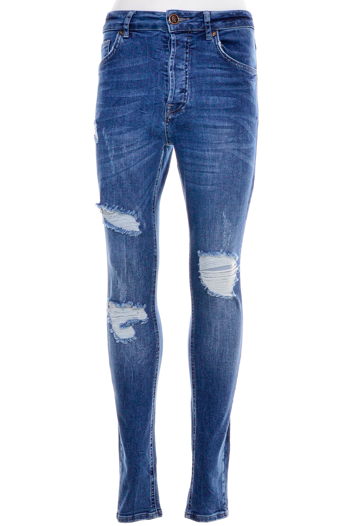 Jeans pentru bărbăți - GYM KING - 0