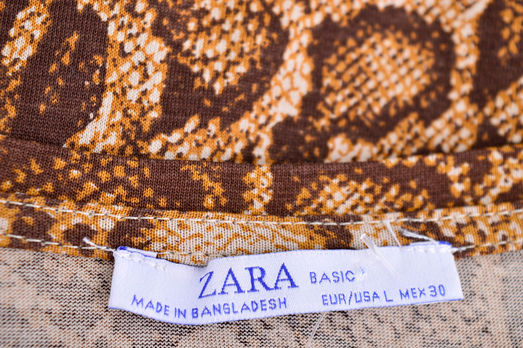 Дамска тениска - ZARA Basic - 2