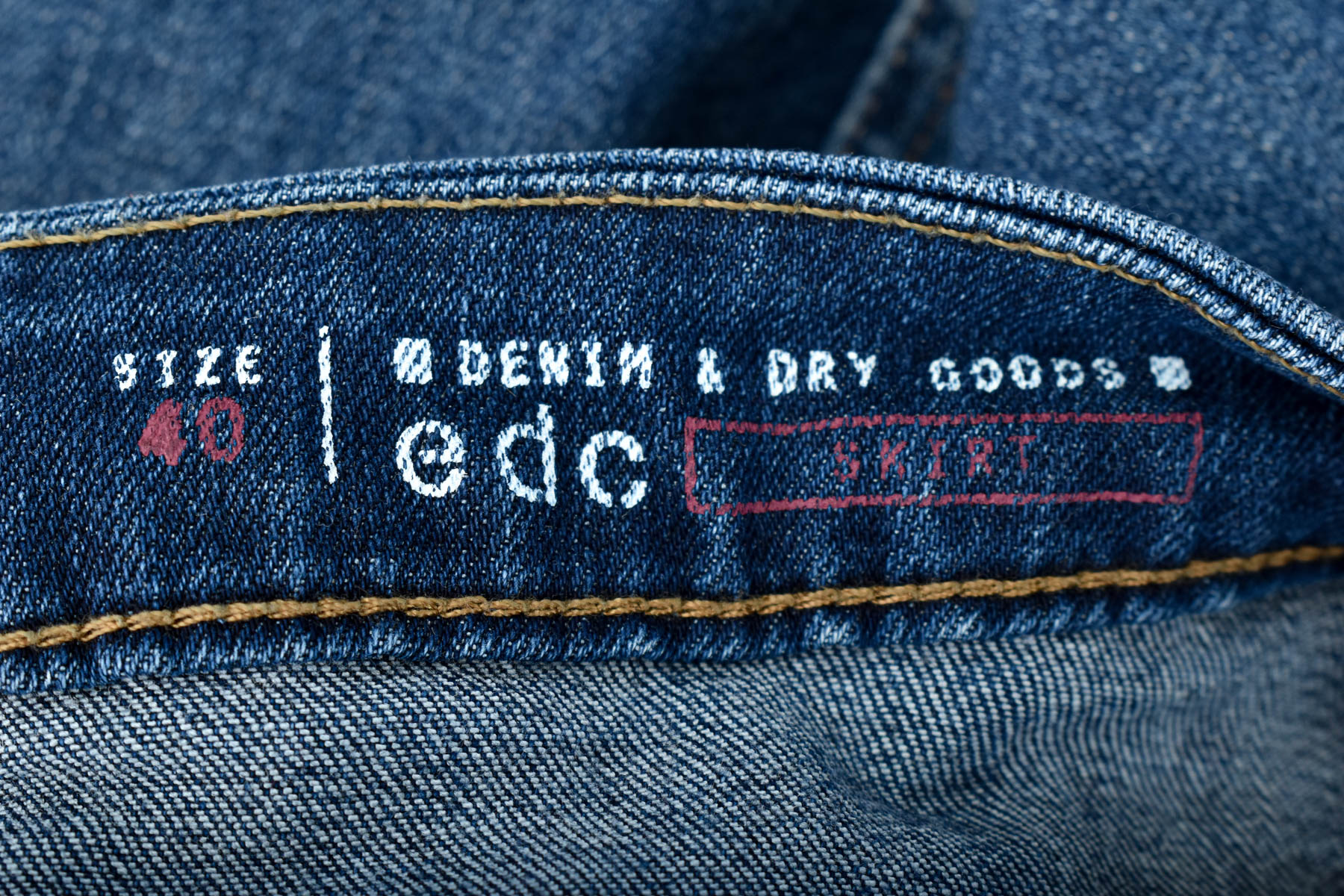 Spódnica jeansowa - Edc - 2