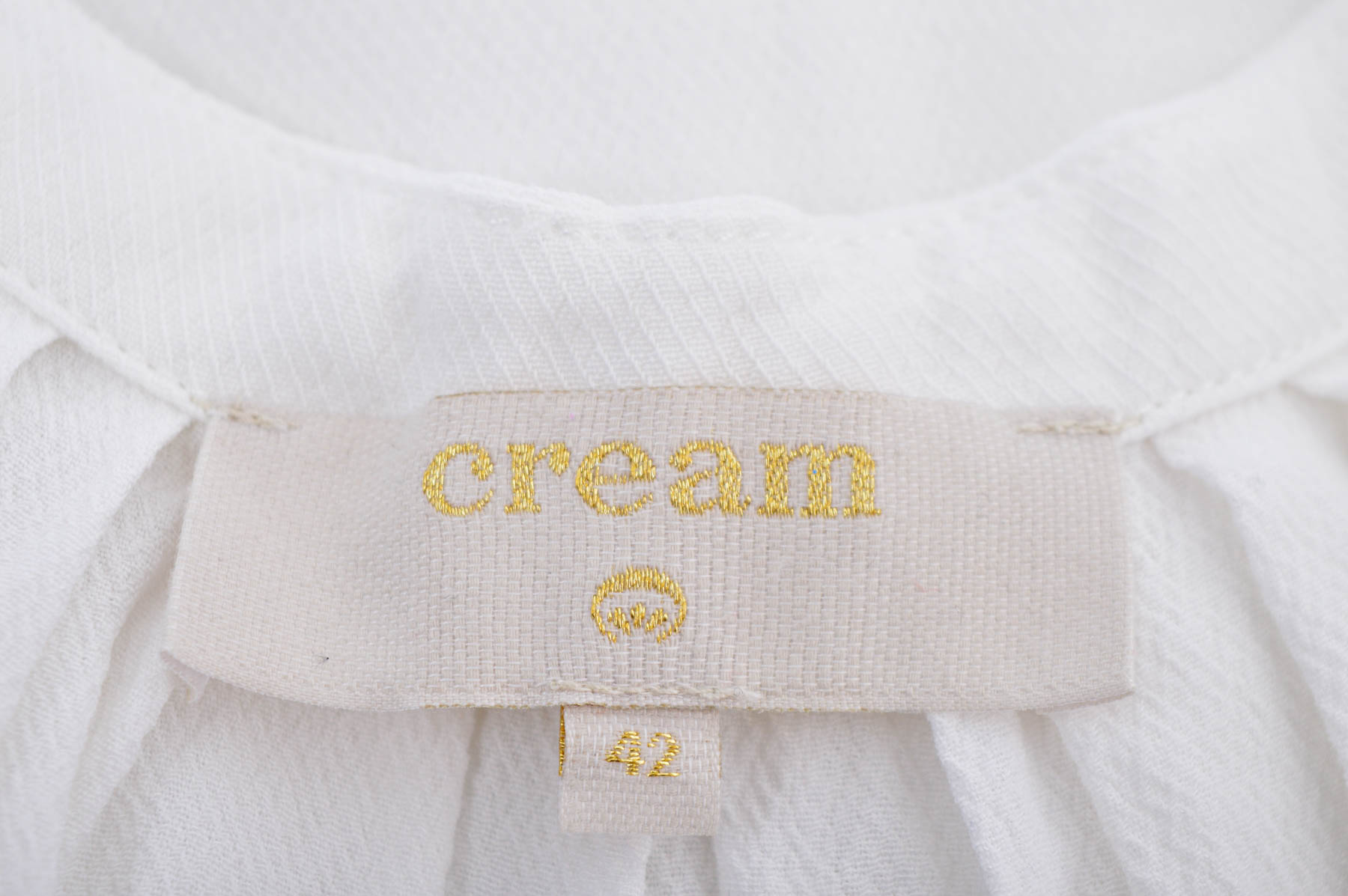 Дамска риза - Cream - 2