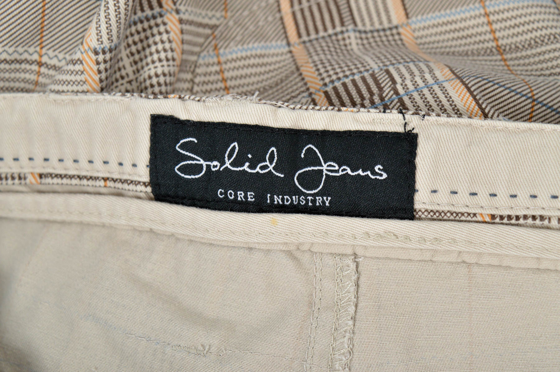 Мъжки къси панталони - Solid Jeans - 2