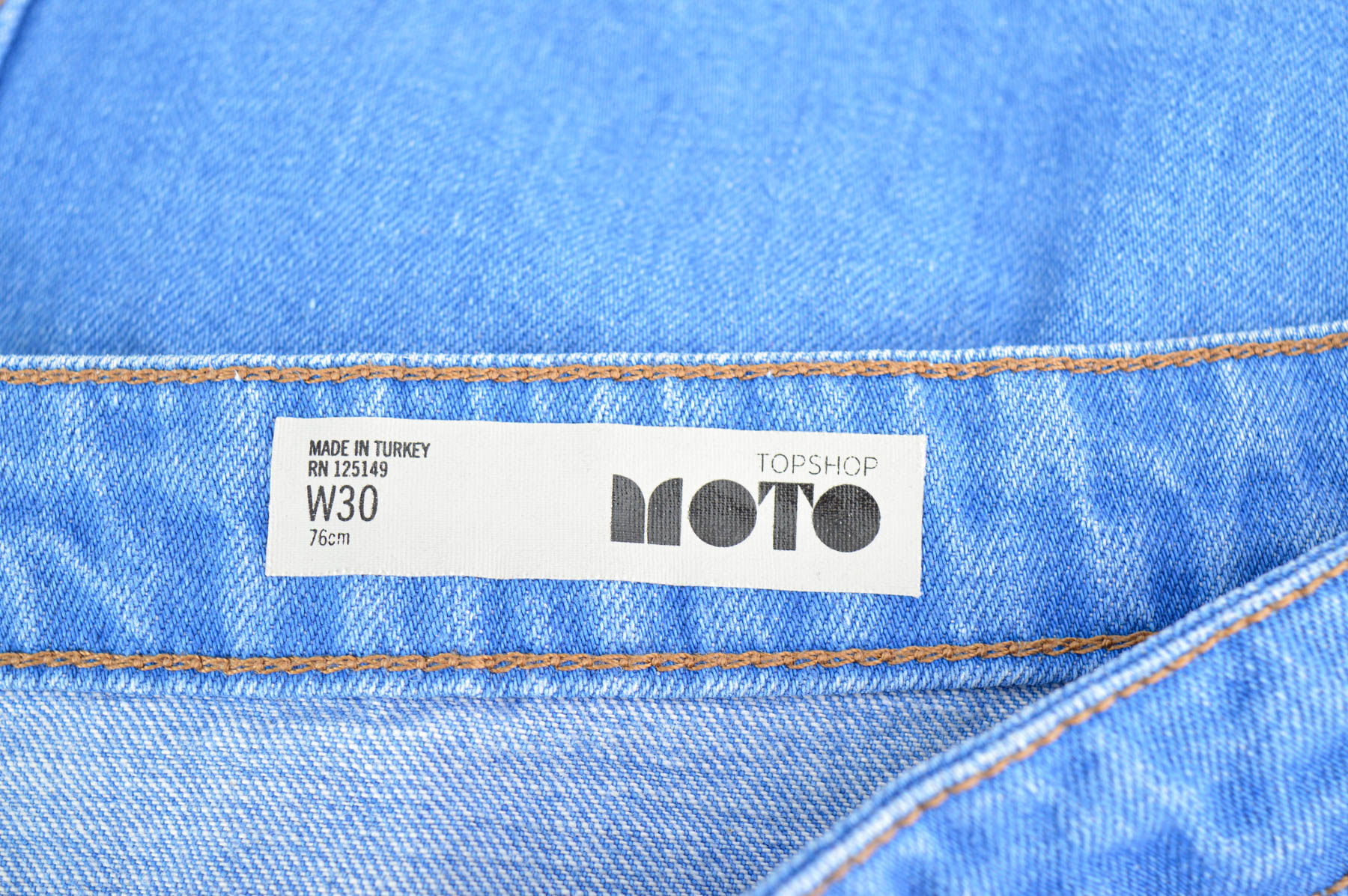 Fustă de jeans - TOPSHOP MOTO - 2