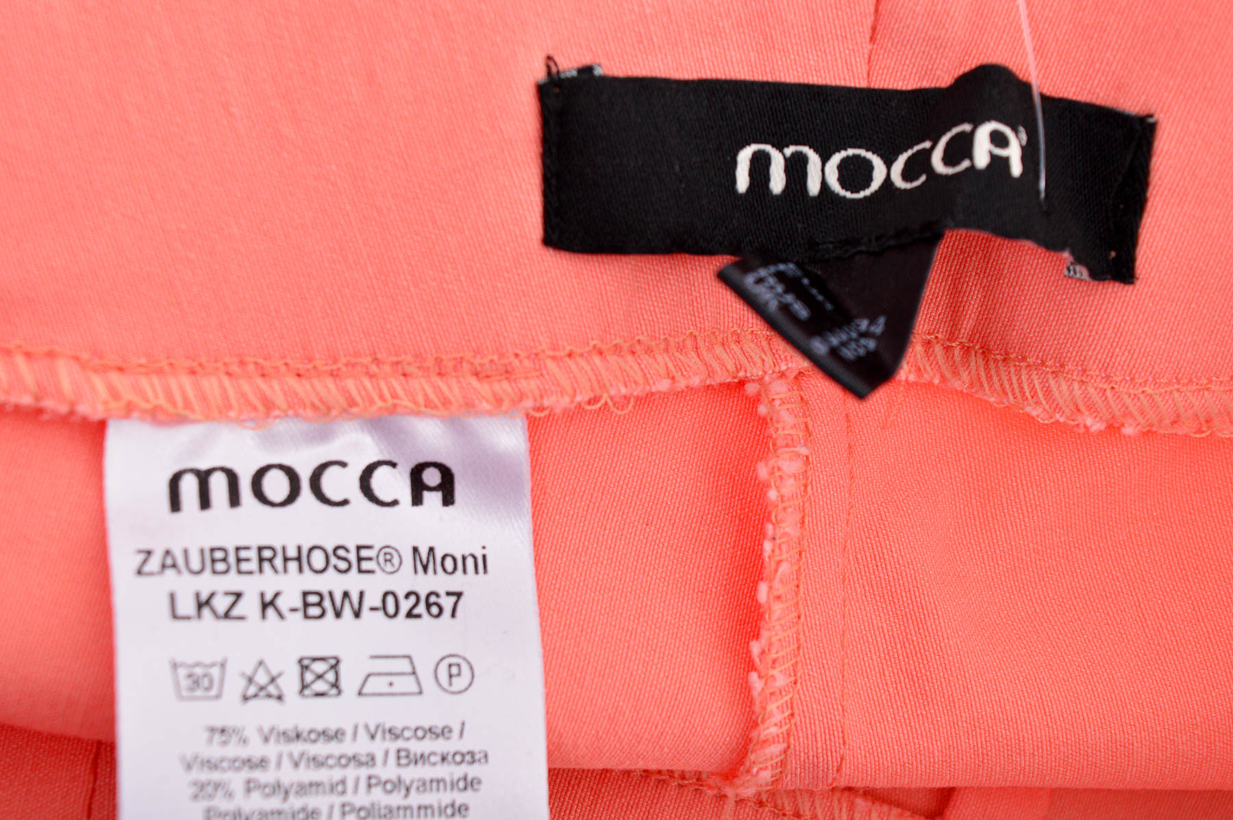 Spodnie damskie - Mocca - 2