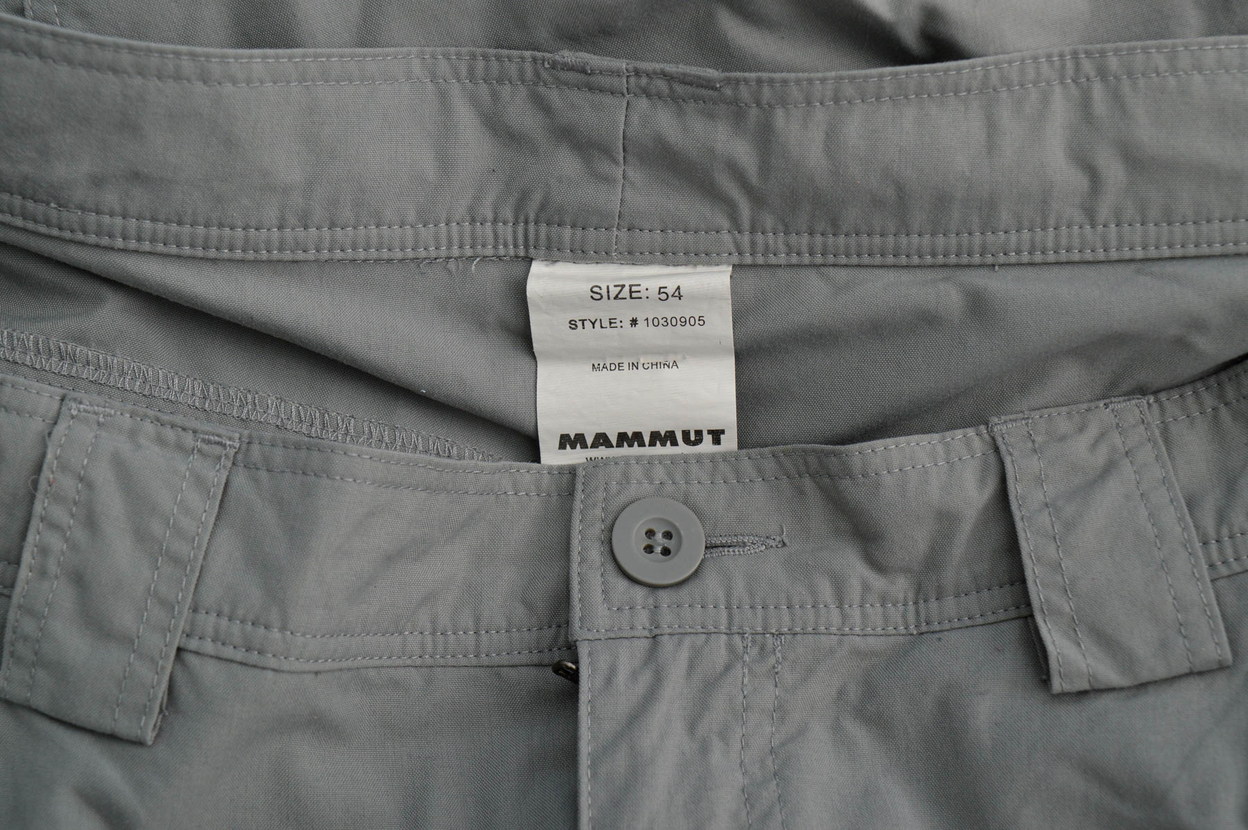 Męskie spodnie - Mammut - 2