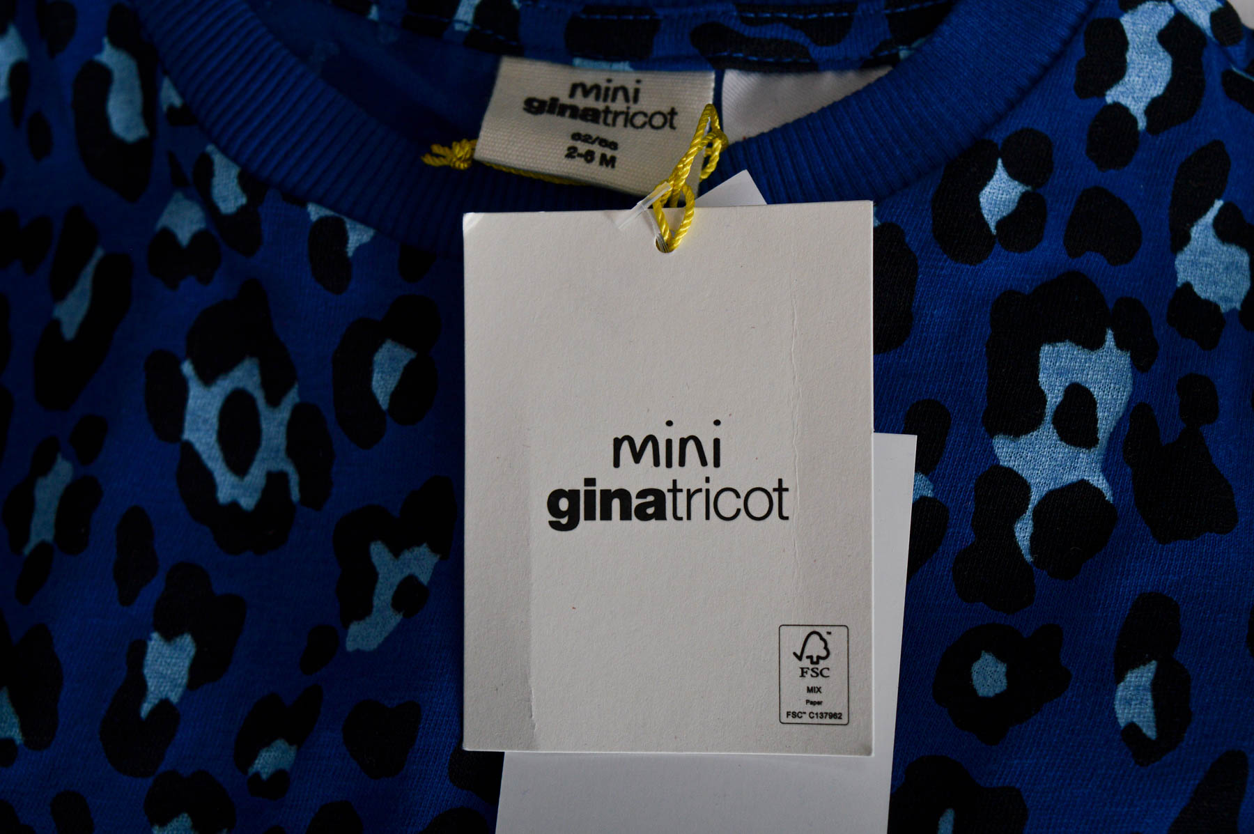 Βρεφικό μπλουζάκι για κορίτσι - Mini Gina Tricot - 2