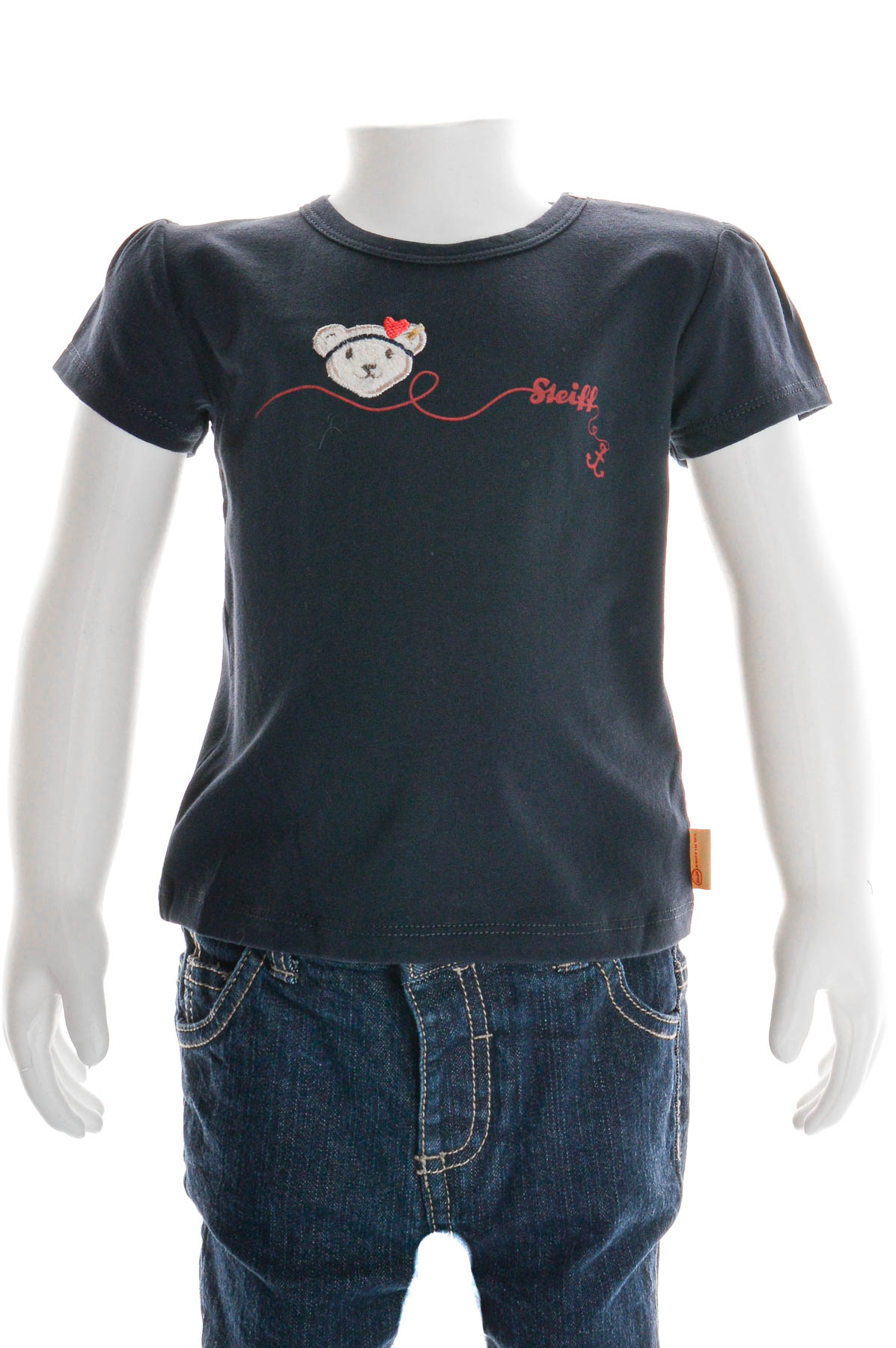 Βρεφικό μπλουζάκι για κορίτσι - Steiff - 0