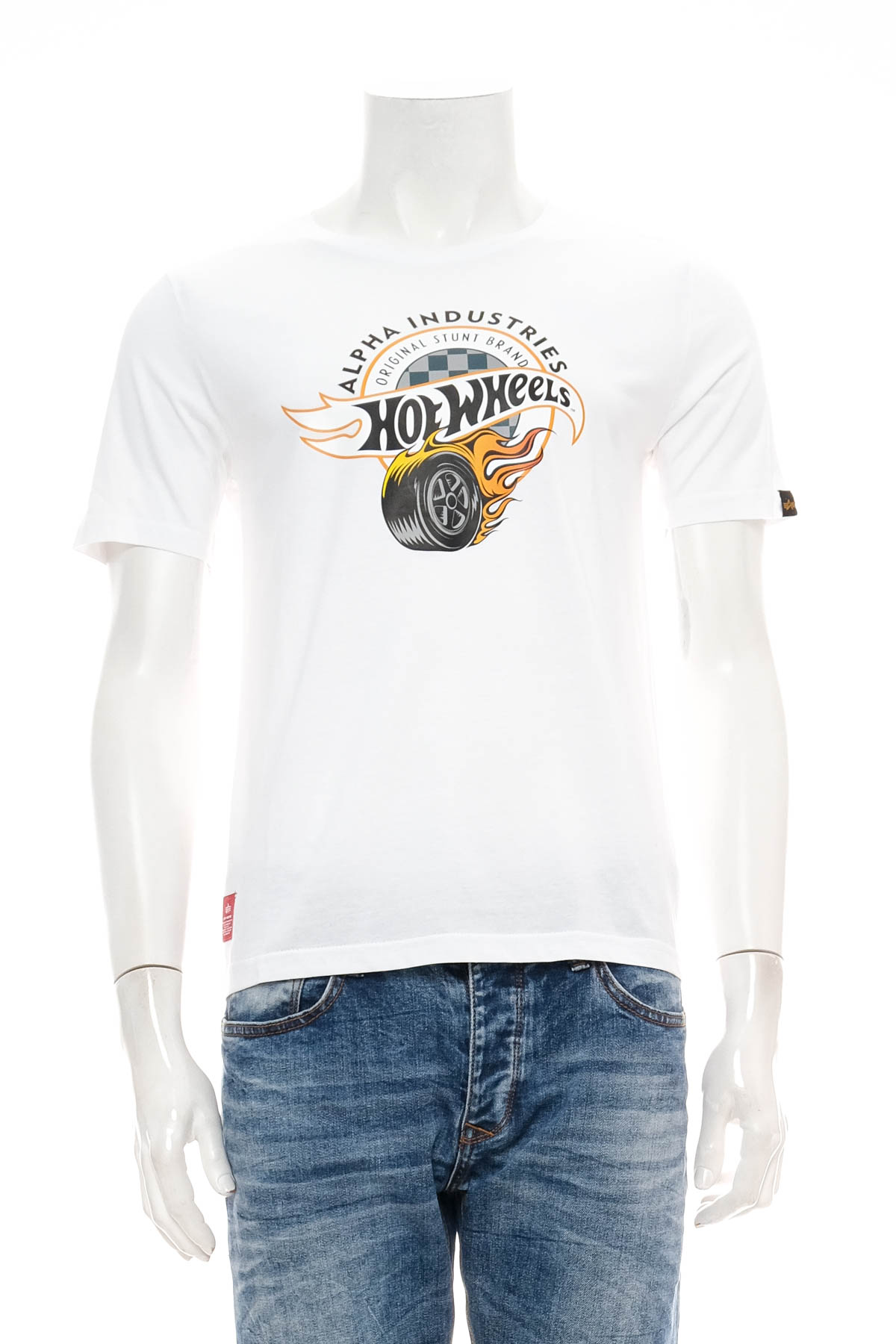 Тениска за момче - Alpha Industries Hot Wheels - 0