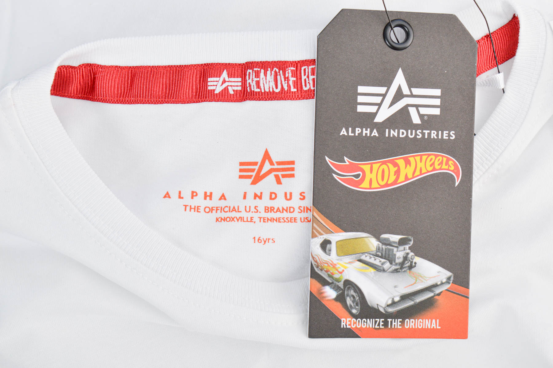 Тениска за момче - Alpha Industries Hot Wheels - 2