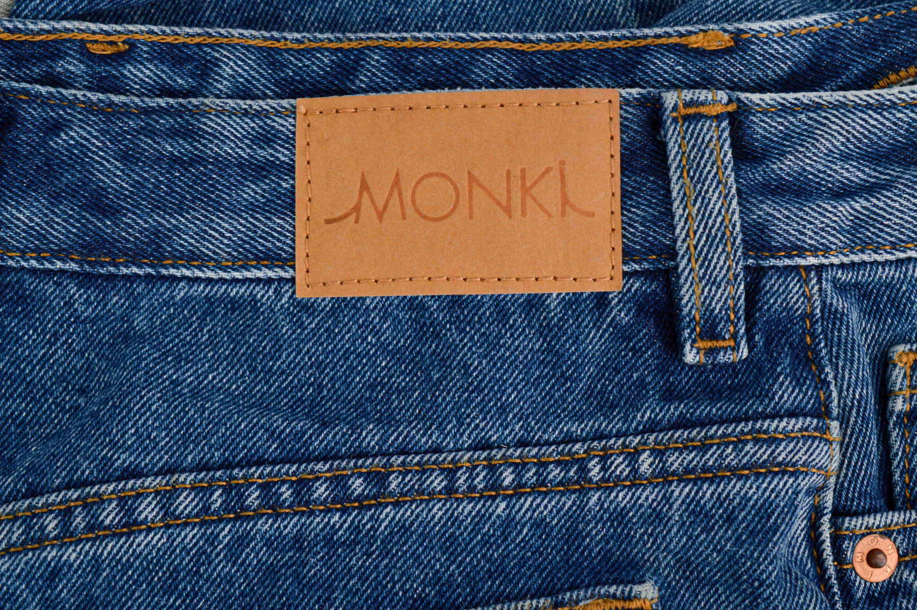 Spódnica jeansowa - MONKI - 2