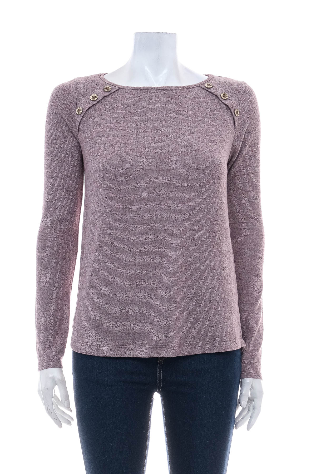 Дамски пуловер - Pink Clover - 0