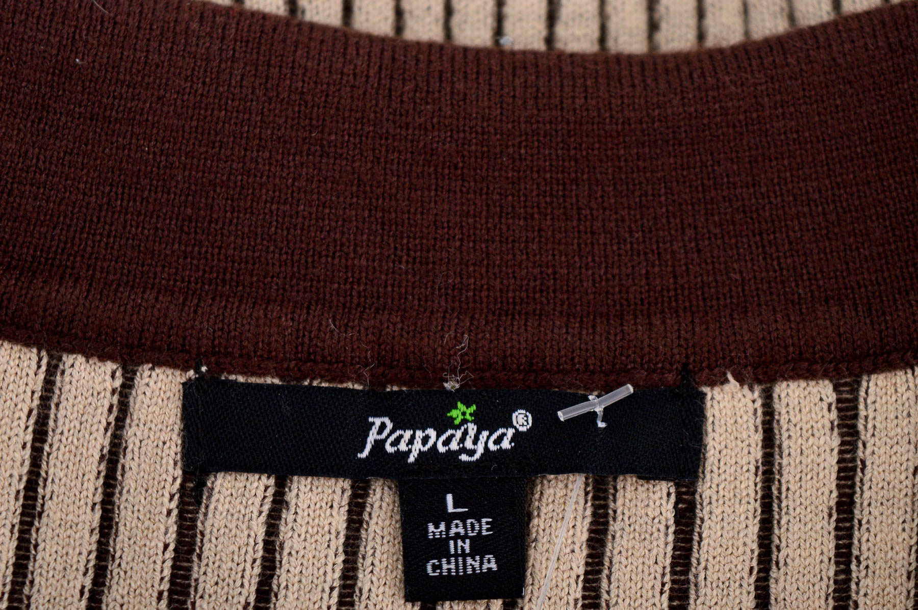 Дамски пуловер - Papaya - 2