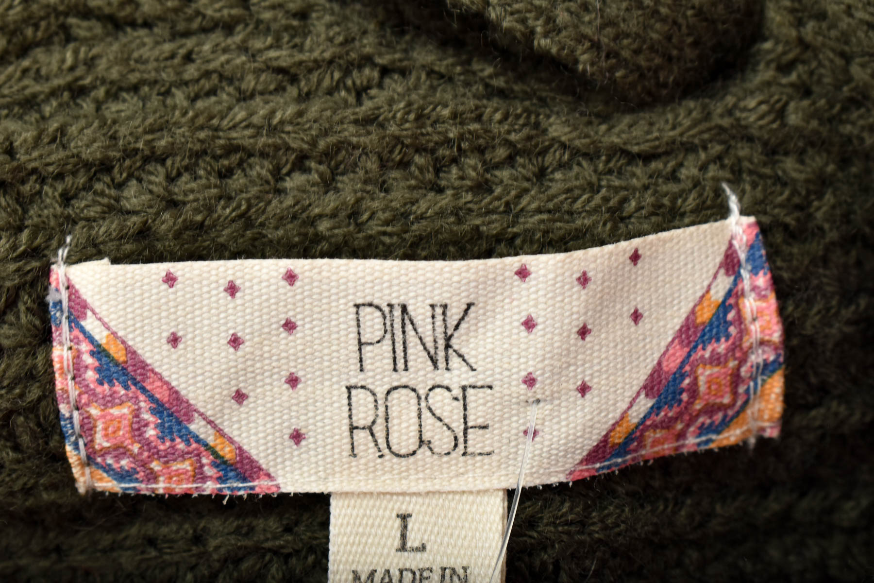 Γυναικείο πουλόβερ - Pink Rose - 2