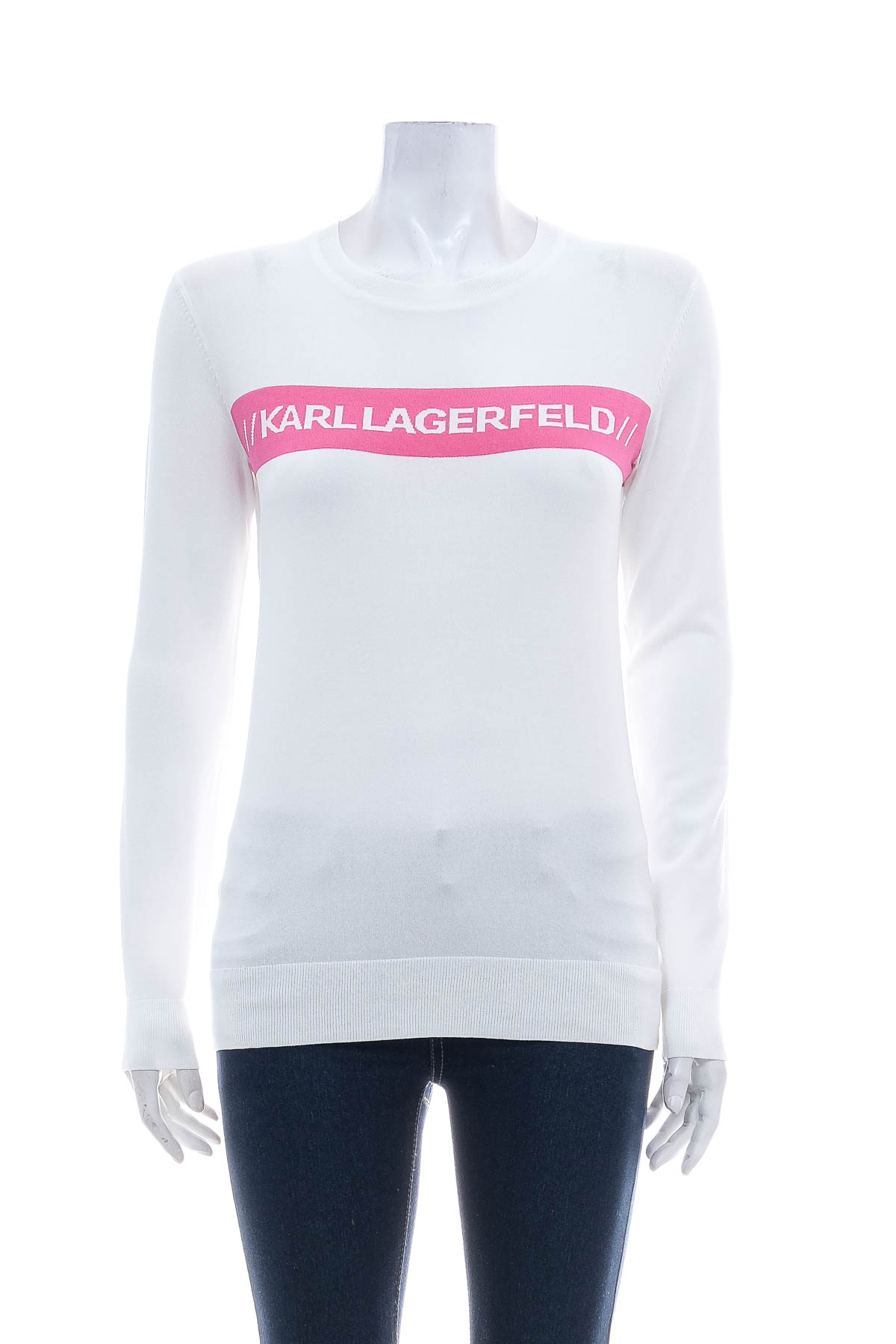 Дамски пуловер - KARL LAGERFELD - 0