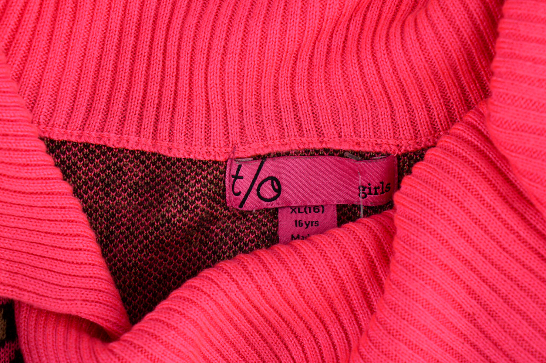 Пуловер за момиче - T/O sweaters - 2