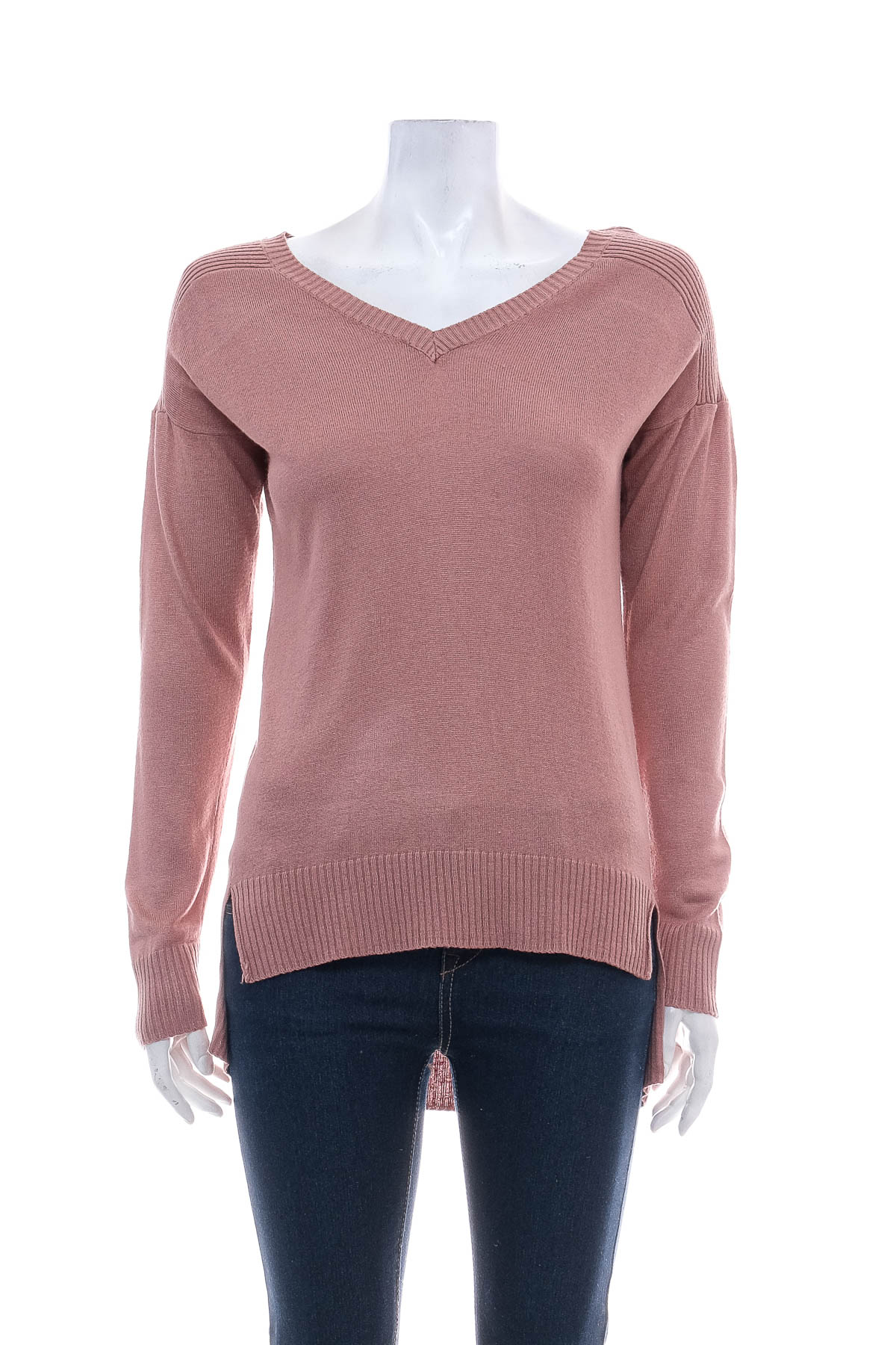 Дамски пуловер - HIPPIE ROSE - 0
