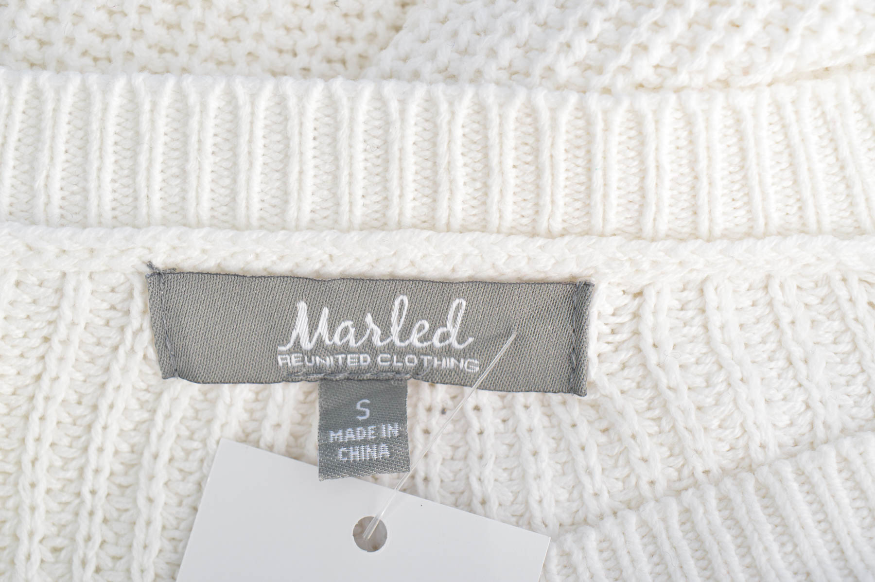 Дамски пуловер - Marled BY REUNITED CLOTHING - 2