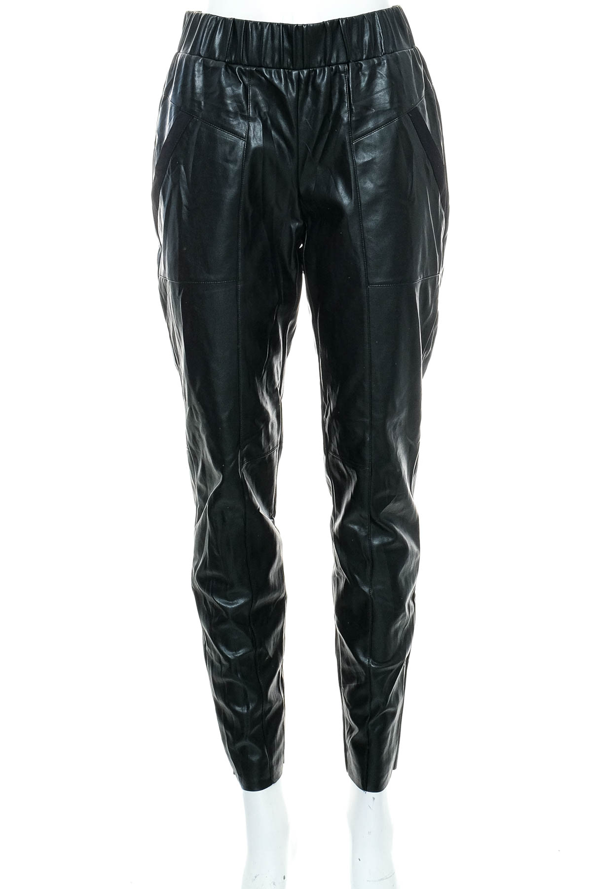 Women's leather trousers - MARC CAIN - 0