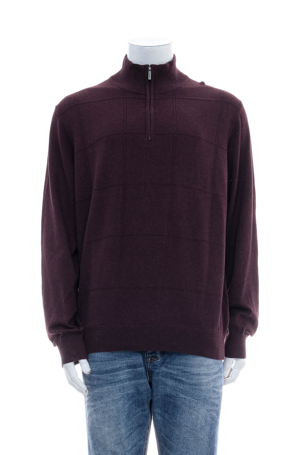 Мъжки пуловер - Van Heusen - 0