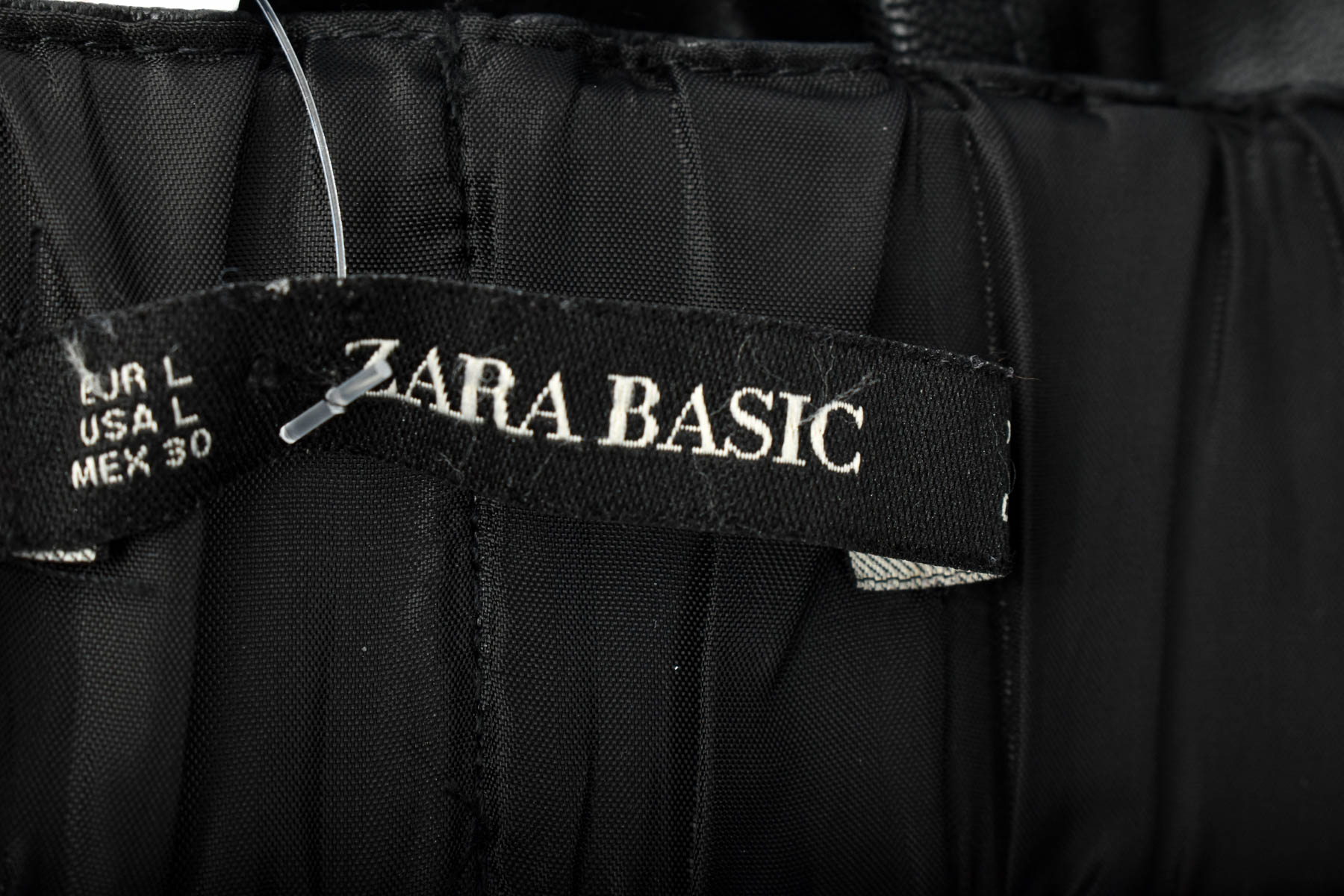Кожена пола - ZARA Basic - 2